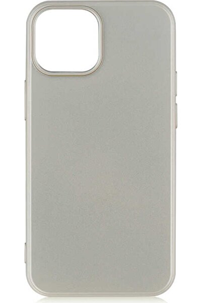 Case 4U Apple Iphone 13 Kılıf Klasik Mat Renkli Yumuşak Premier Silikon Altın