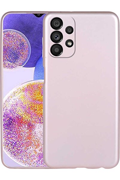 Case 4U Samsung Galaxy A23 Uyumlu Kılıf Klasik Mat Renkli Yumuşak Premier Sil...