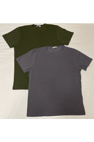 Betimoda Muške Slim fit uske kroj okrugla kragna kratkih rukava Pamuk paketa ...