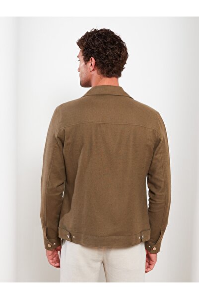 LC Waikiki Ανδρικό πουκάμισο γιακά παλτό Standard Fit