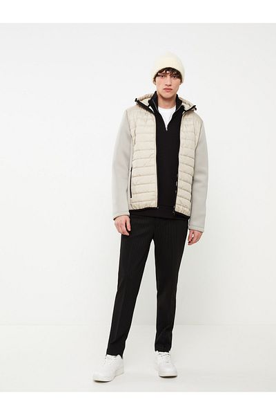 LC Waikiki Men's Coat - Hooded and Standard Fit