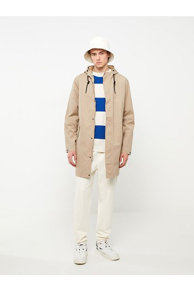LC Waikiki Bequemer Herrenparka mit Kapuze