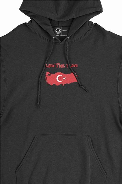 Cix Land That I Love Türkiye Hanorac cu glugă Minimal