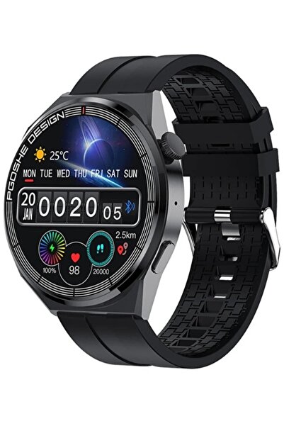 JUNGLEE Gt3 Max Porshe 22mm Ios Android Uyumlu Akıllı Saat Bt Arama Cevaplama...