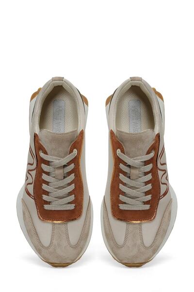 Nine West Oyla 3Fx Beige Women's Sneaker