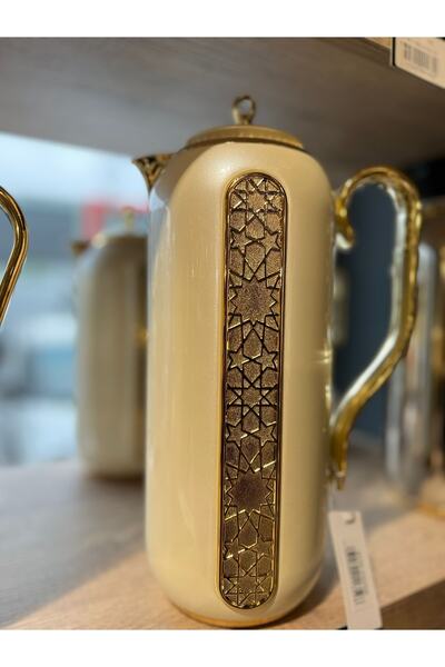 PONCİKPAZAR 2 Li Termos Seti Dekor Motif