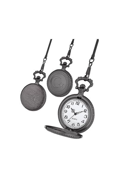 Spectrum Pocket Watches Black Watch Men's Pocket Watch Stc00280