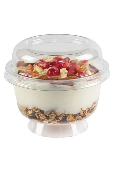 14Süs Crystal Footed Bowl (500 Pieces) Without Lid