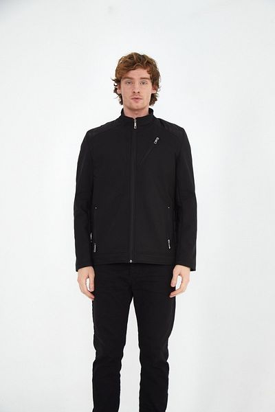 Sporting Men's Black Classic Softshell Lined Coat