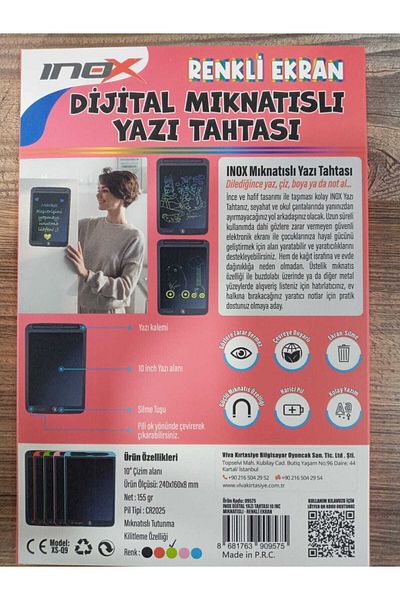 Puti Digital Magnetic Writing Board (Color Screen)
