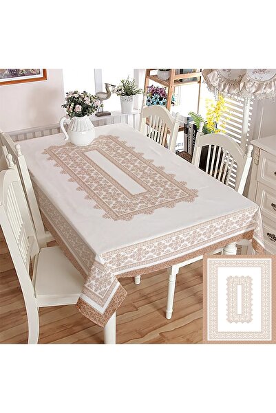 WENESSİ Față de masă din țesătură din poliester imprimată cu model Kilim (150...