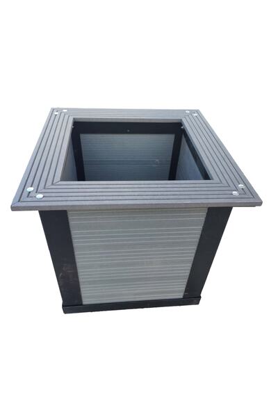 safirkom Kompozit Çiçeklik 445 Demonte Antrasit