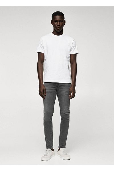 MANGO Man Jude Skinny Jeans - Cut Cut Jeans