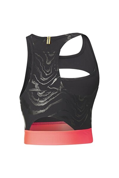 Puma Run Ultraform Aop Crop Tank Siyah Kadın Crop Koşu / Performans Üst