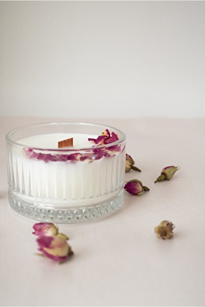 NocheLuz Yasemin Sandal Kokulu, Elysia Kristal Cam Kapta Dekoratif %100 Vegan...