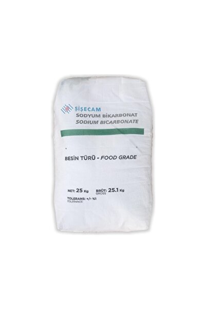Şişecam Saf Karbonat Içilebilir Sodyum Bikarbonat 25 Kg / Ingiliz Karbonatı