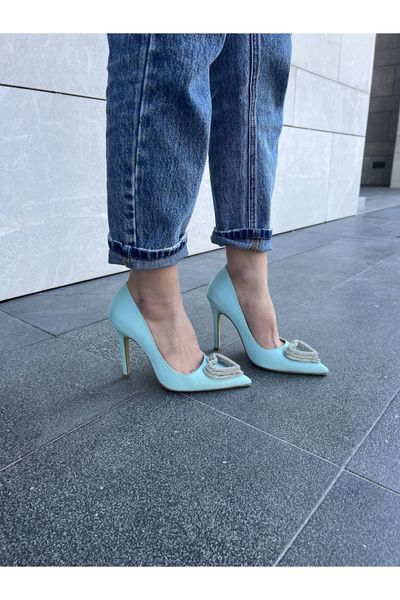 Glossy Silk Satin High Heel Pumps | Pumps heels, Heels, High heel pumps