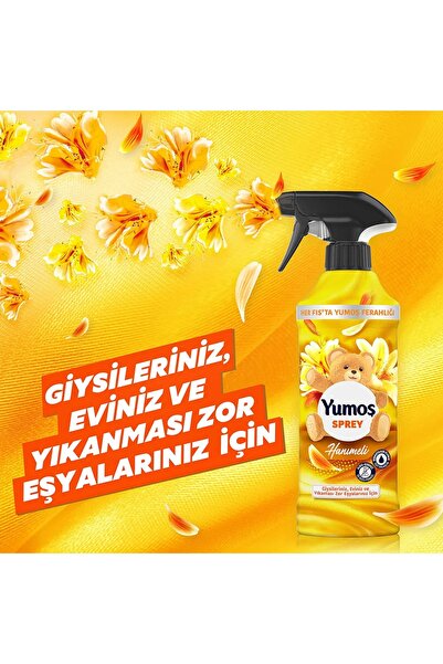 Yumoş Sprey Orkide 450 ml 1adet Sprey Hanımeli 450 ml 1adet Dm Demstar Mikrofiber Bez