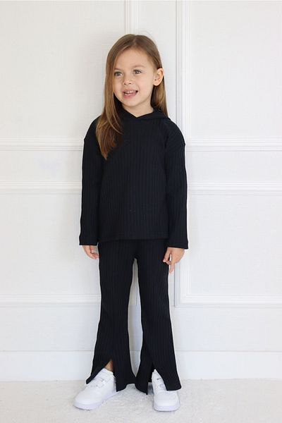 le petit sole Girl's Comfy Bottom-Top Set
