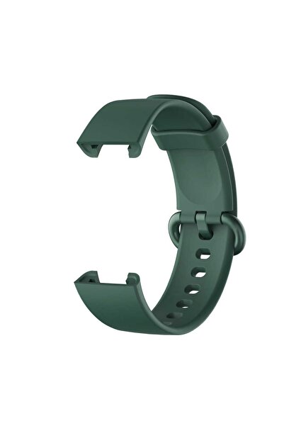 Nezih Case Xiaomi Mi Watch Lite Uyumlu Klasik Kordon Koyu Yeşil