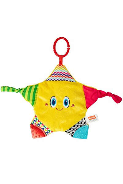 Rossie 2'li Set Links Zincir Dişlik & Neşeli Yıldız Diş Kaşıyıcılı Çıngıraklı Askılı Oyuncağım