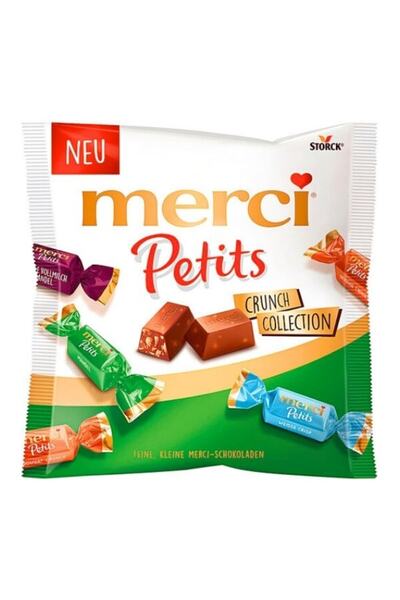 Merci Petits Crunch Collection 125 G