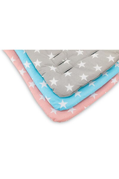Moje Baby Stroller and Car Seat Cushion Star Pink (Cushion Only)
