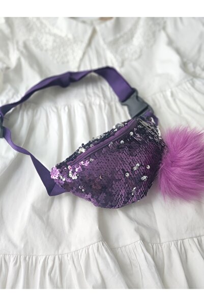 PLATSO Pullu Çocuk Bel Çantası