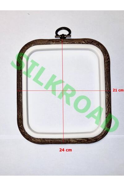 Nurge رقم: 3 بكرة لوحة مربعة منقوشة - بكرة تطريز 21.5 سم × 24 سم