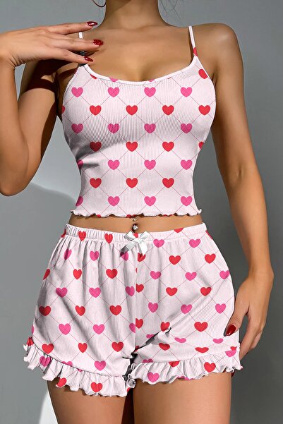 PEMBİŞ HOMEWEAR Σετ σορτς Bonjour Saturday