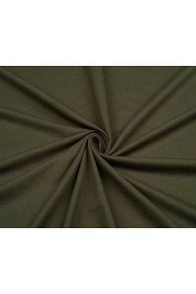 ÖZGÜR KUMAŞ Khaki 3 Thread Combed Cotton Fabric Without Raising