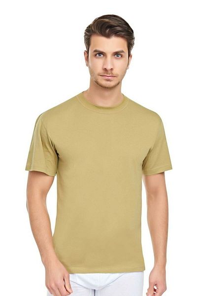 askerpaketi Khaki Undershirt 1 Piece Half Sleeve Undershirt Underwear