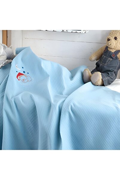 Akpınar بيكيه أطفال مطرز - قطعة واحدة 100 سم 130 سم بيكيه - 100% قطن