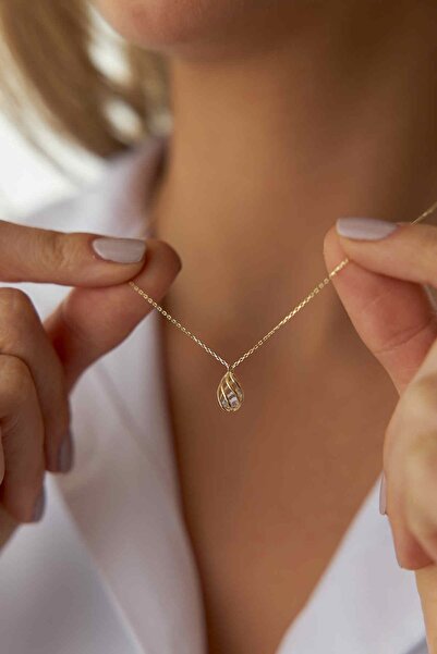 YAVUZ KUYUMCULUK 14 Ayar Altın Kafes Kolye