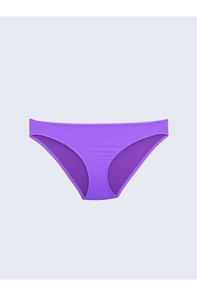 LC Waikiki Gemusterte Damen-Bikinihose aus Raschel-Stoff