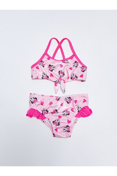 LC Waikiki Bikini-Set für Baby-Mädchen mit Minnie-Maus-Print
