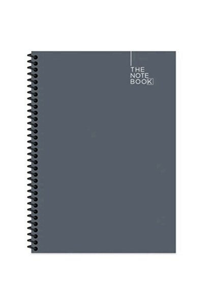 KESKİN COLOR 20x28 سم دفتر ملاحظات غير مبطن بسلك 120 ورقة غطاء من الورق المقو...