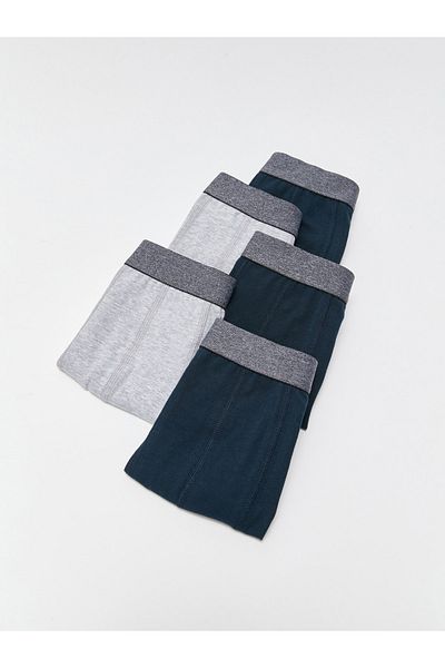 LC Waikiki Boxer Shorts - Gray - 5 pcs