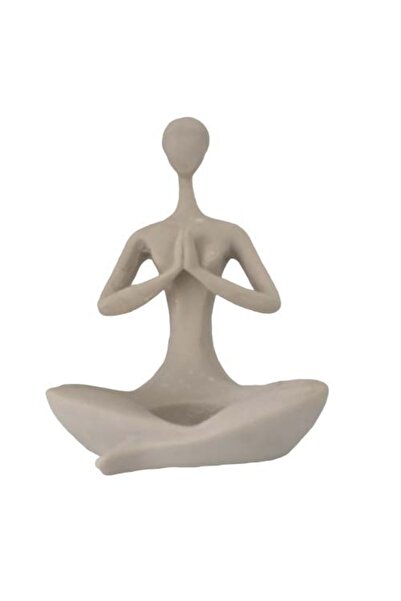 ENTEZZ Polyester Obje Tealight Yogacı