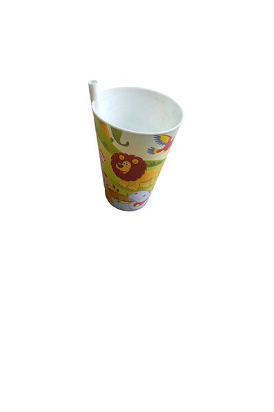 Titiz Yummy Straw Cup Animal Kingdom 400 Ml 1 Piece