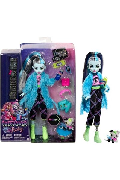 mattel Monster High Creepover Party Frankie Stein Hpd55 Hky68 Lisanslı Ürün