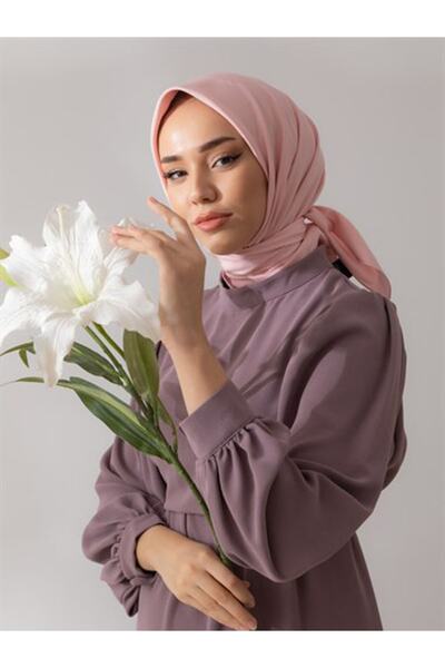 Silk Home Düz Twill Polyester Eşarp