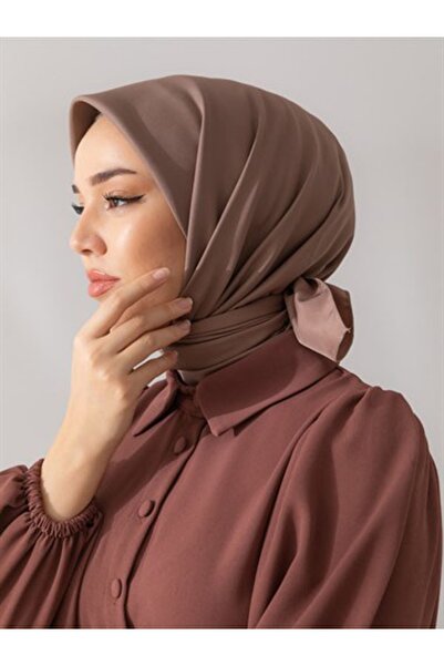 Silk Home Düz Twill Polyester Eşarp