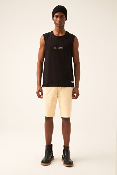 Northlight Unisex Siyah Wild Heart Nakışlı Arkası Bohem Baskılı Premium Penye...