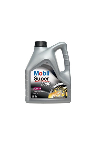 Mobil Super 2000 10w40 Motor Yağı 4 Litre