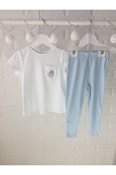 AMORE Deniz Kızı Desenli Kız Çocuk Pijama Takımı