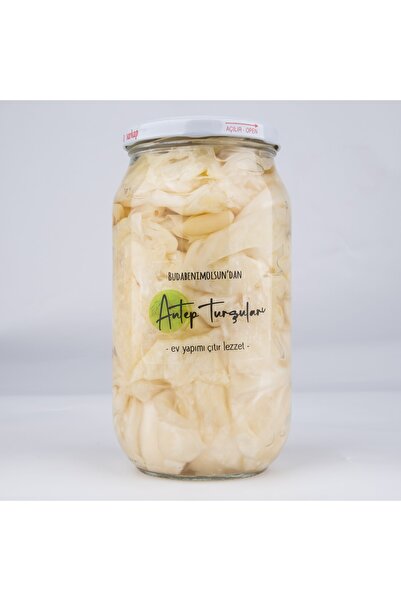 budabenimolsun Acısız Beyaz Lahana Turşusu Ev Yapımı Antep Turşusu 1000cc 1 Adet