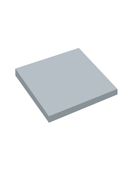 hobi market art Transparent Post-it Adhesive Note Paper Gray 76x76 Mm50 Sheets