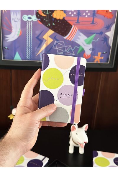 Victoria's Journals Venzi Art Copertă Tare Piele Vegană 192 Pagini A6 80gr. Caiet cu dungi