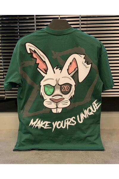 Keywest تيشيرت قطني مطبوع كبير الحجم للجنسين من Make Yours فريد من نوعه